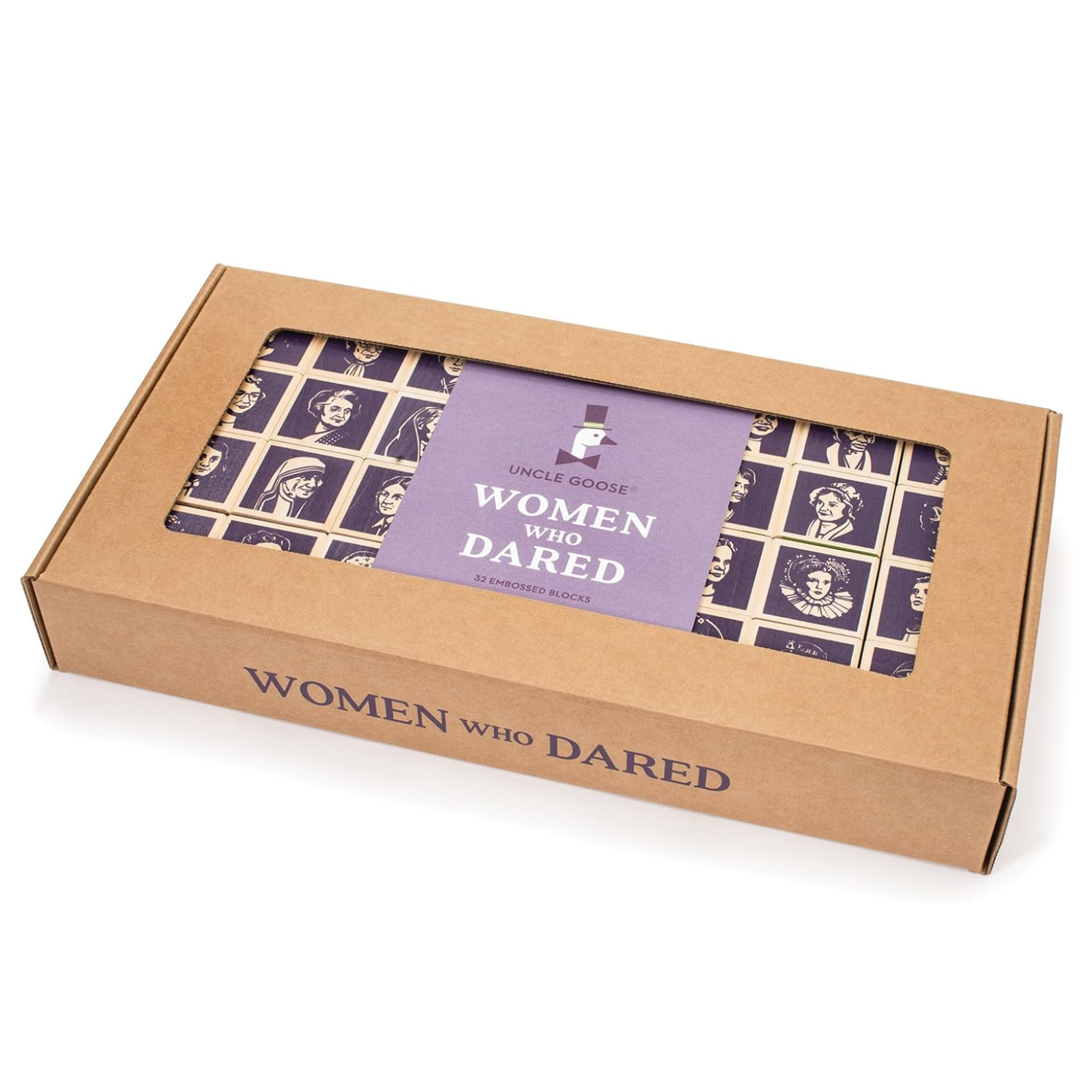 Women Who Dared Wooden Blocks